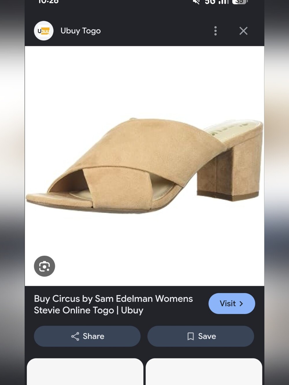 Sam Edelman Circus Tan/Blush/Nude Block Heel Sandals